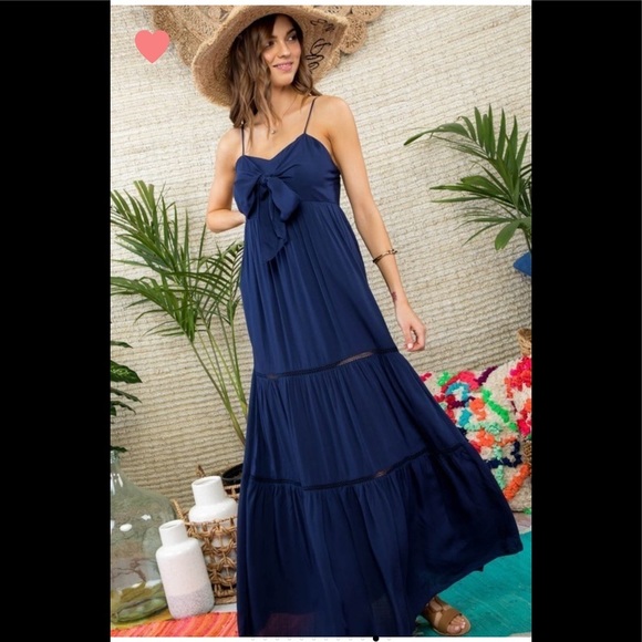 Main Strip long maxi dress - Picture 3 of 5
